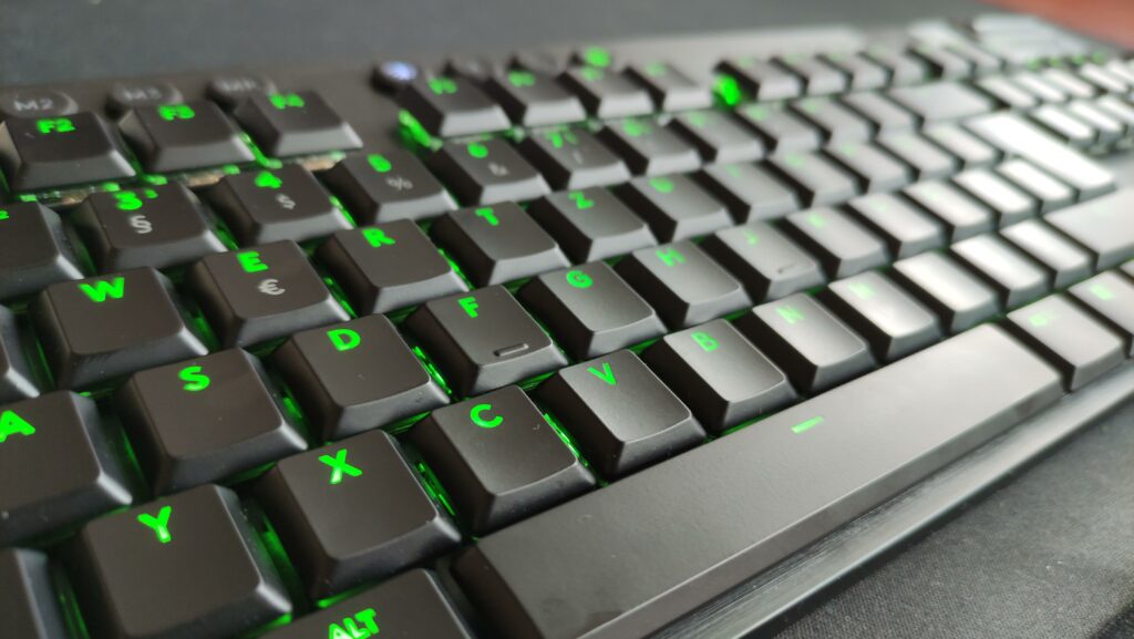 Nahaufnahme einer Logitech G915