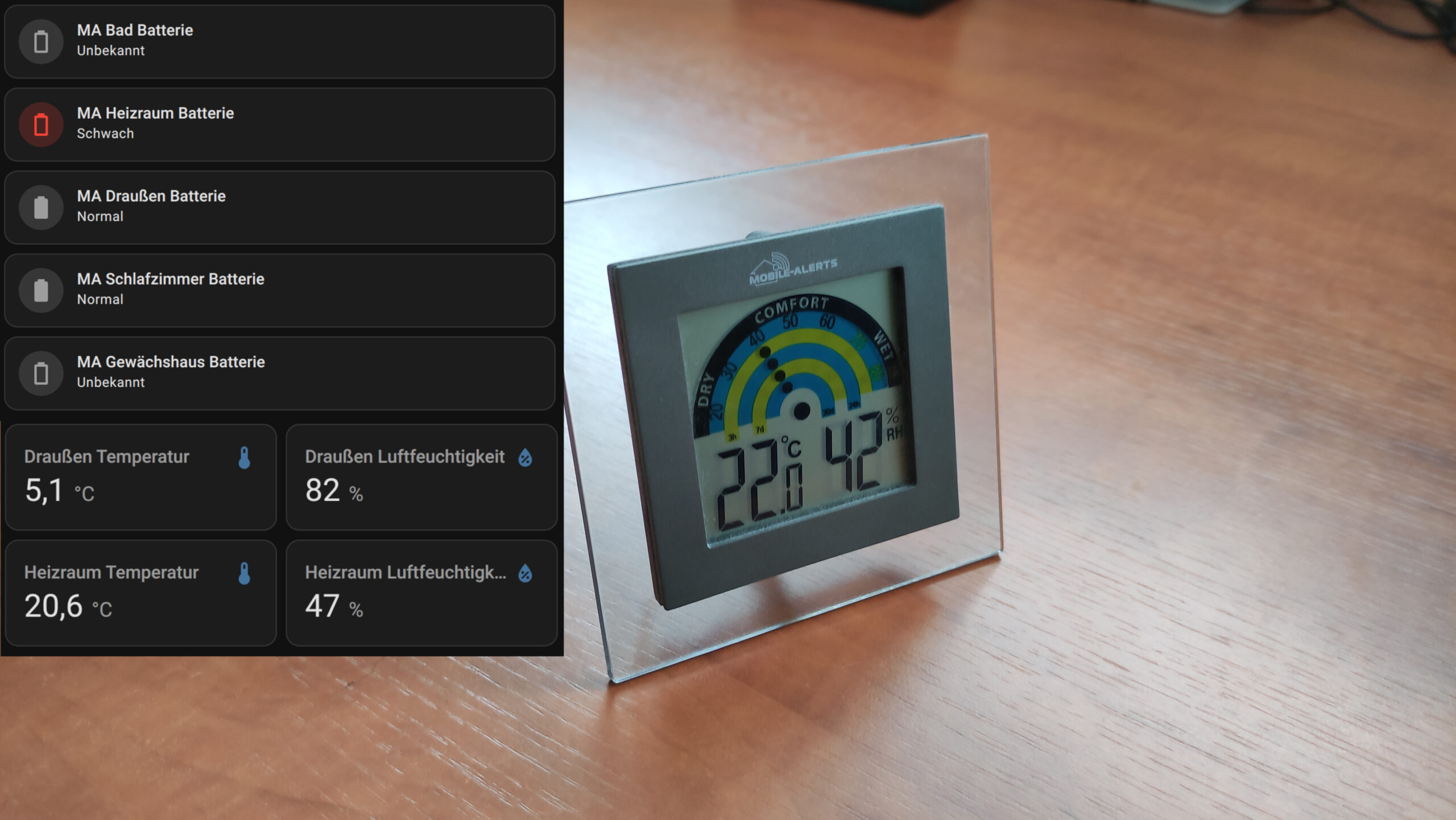 How to read out mobile alerts sensors locally with a proxy and send ...